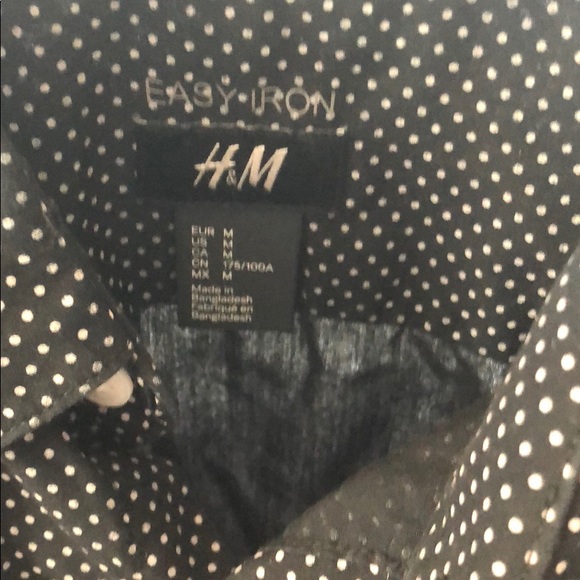 Black and white polka dot shirt - Picture 2 of 3